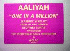 ...mehr Infos zu Aaliyah